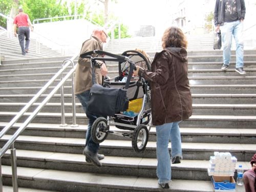 baby stroller for stairs
