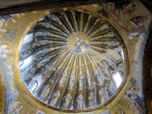 A dome in the Chora Church, Istanbul, Ann Marie's Istanbul