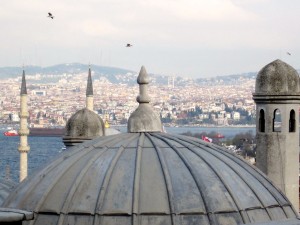 Overlooking Istanbul from the Süleymaniye Mosque, Ann Marie's Istanbul